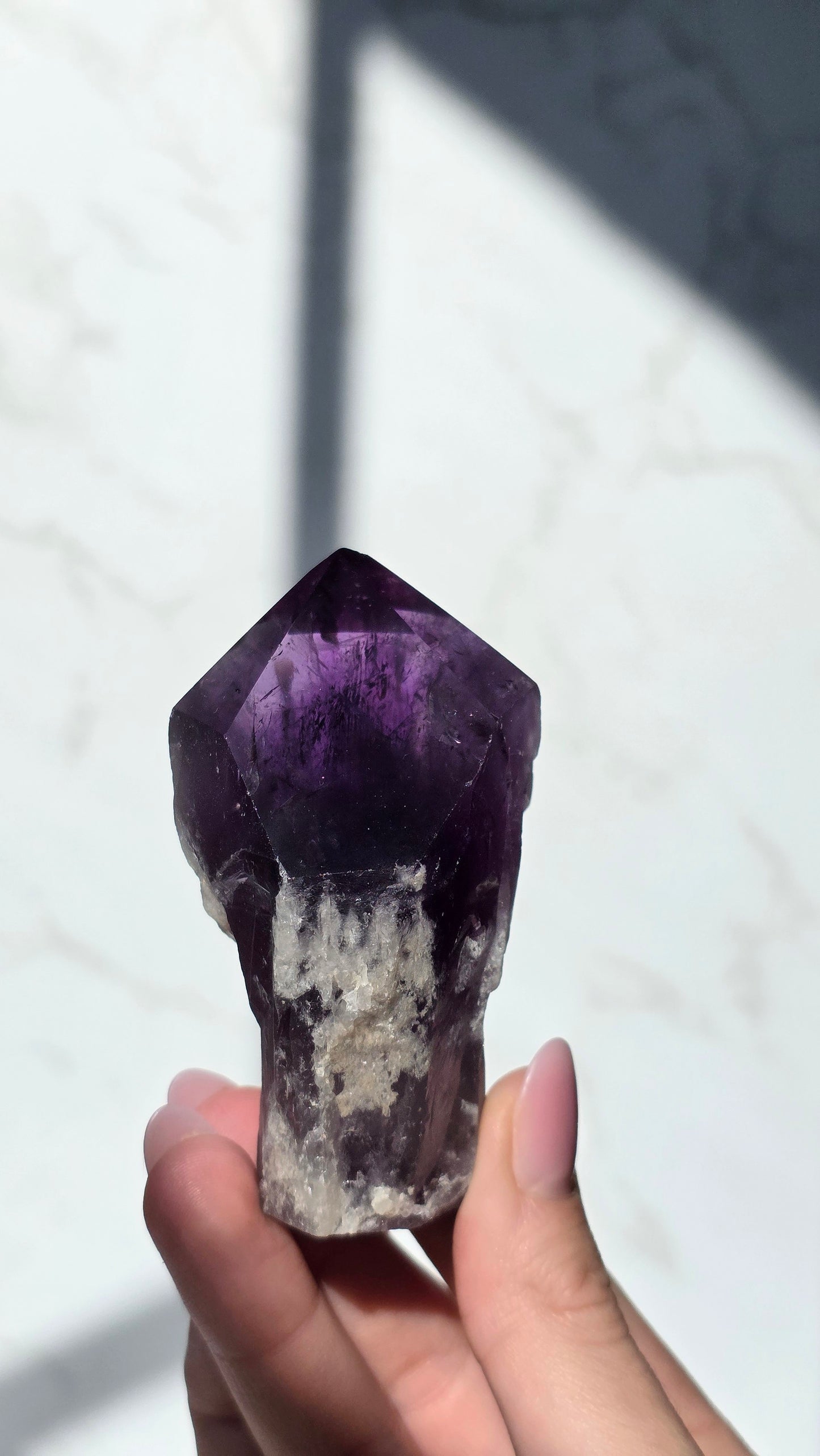 XL High Quality Amethyst Naturspitze