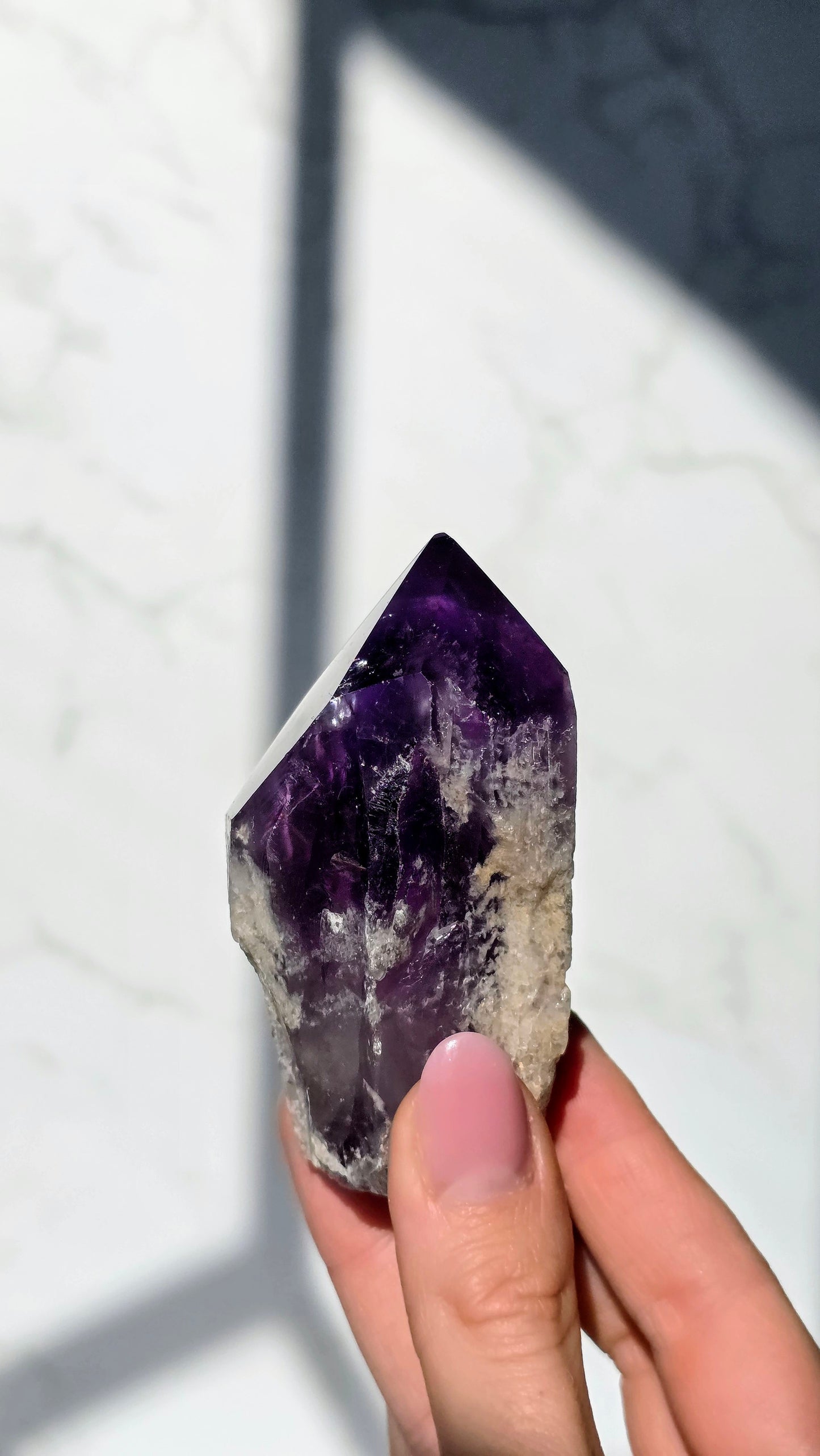 XL High Quality Amethyst Naturspitze