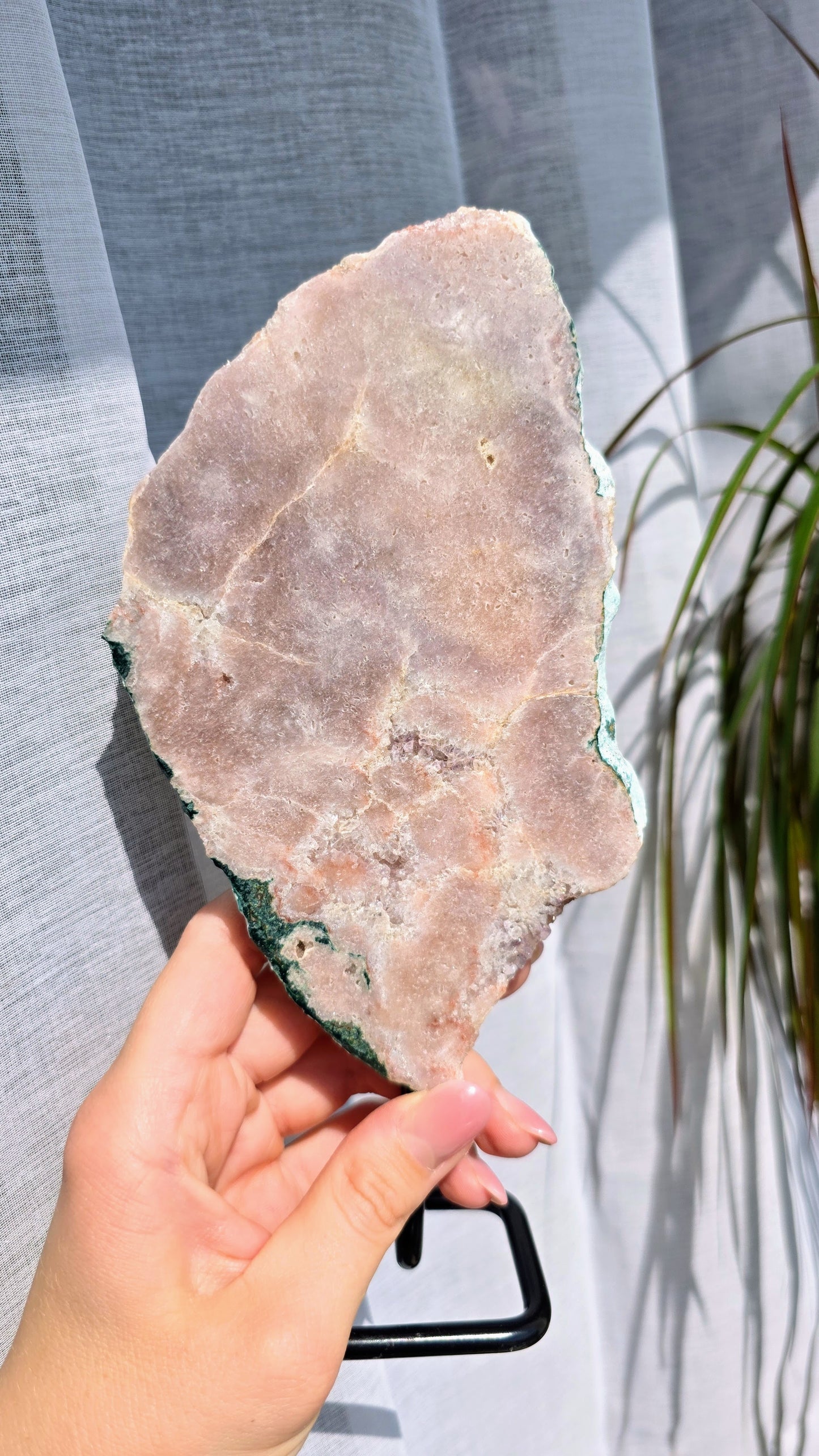 Pink Amethyst Slab aus Patagonien