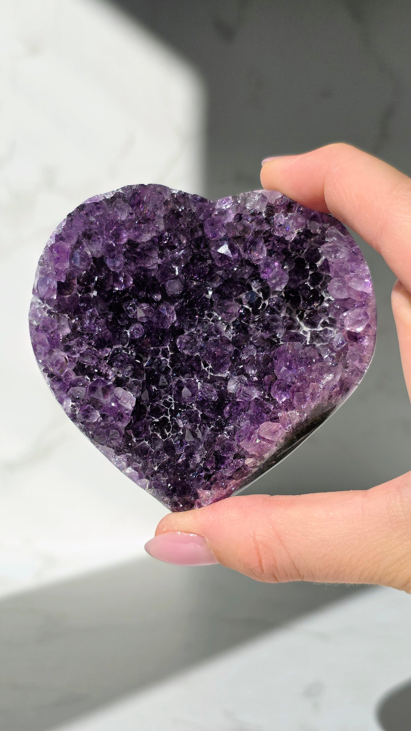 High Quality Amethyst Herz