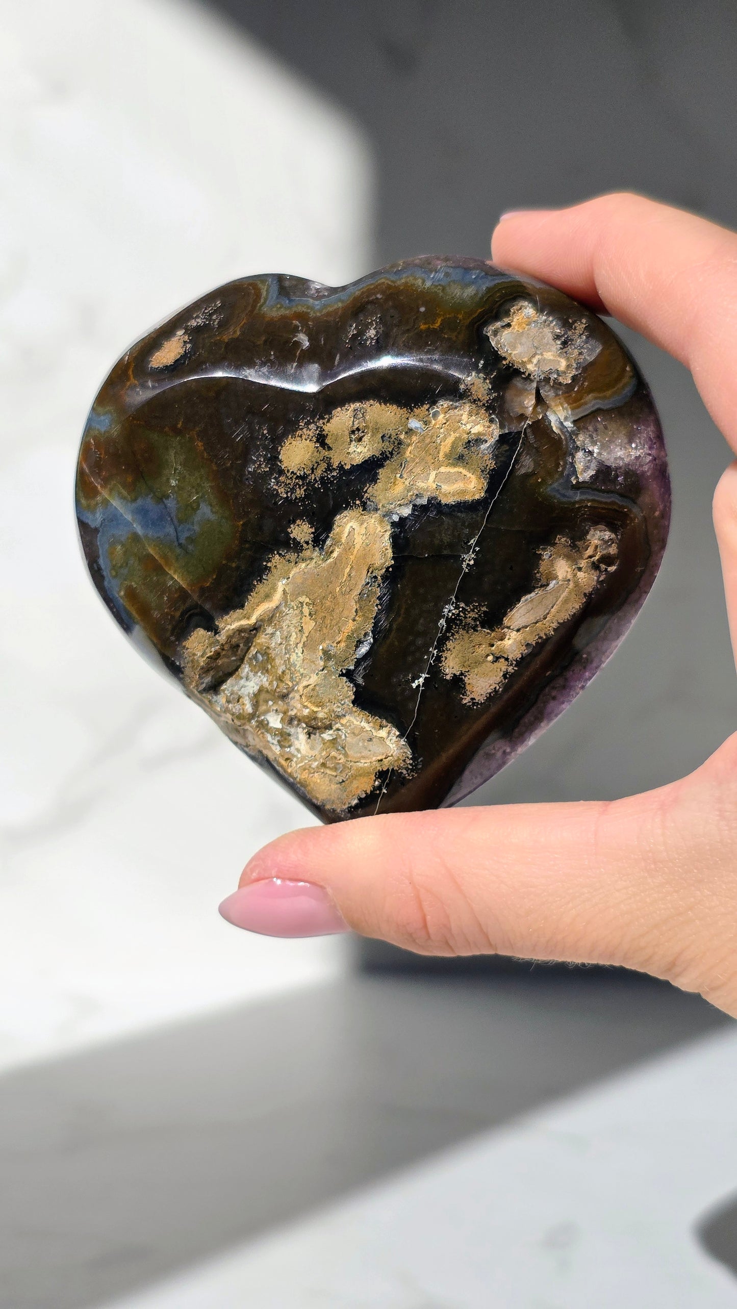 High Quality Amethyst Herz