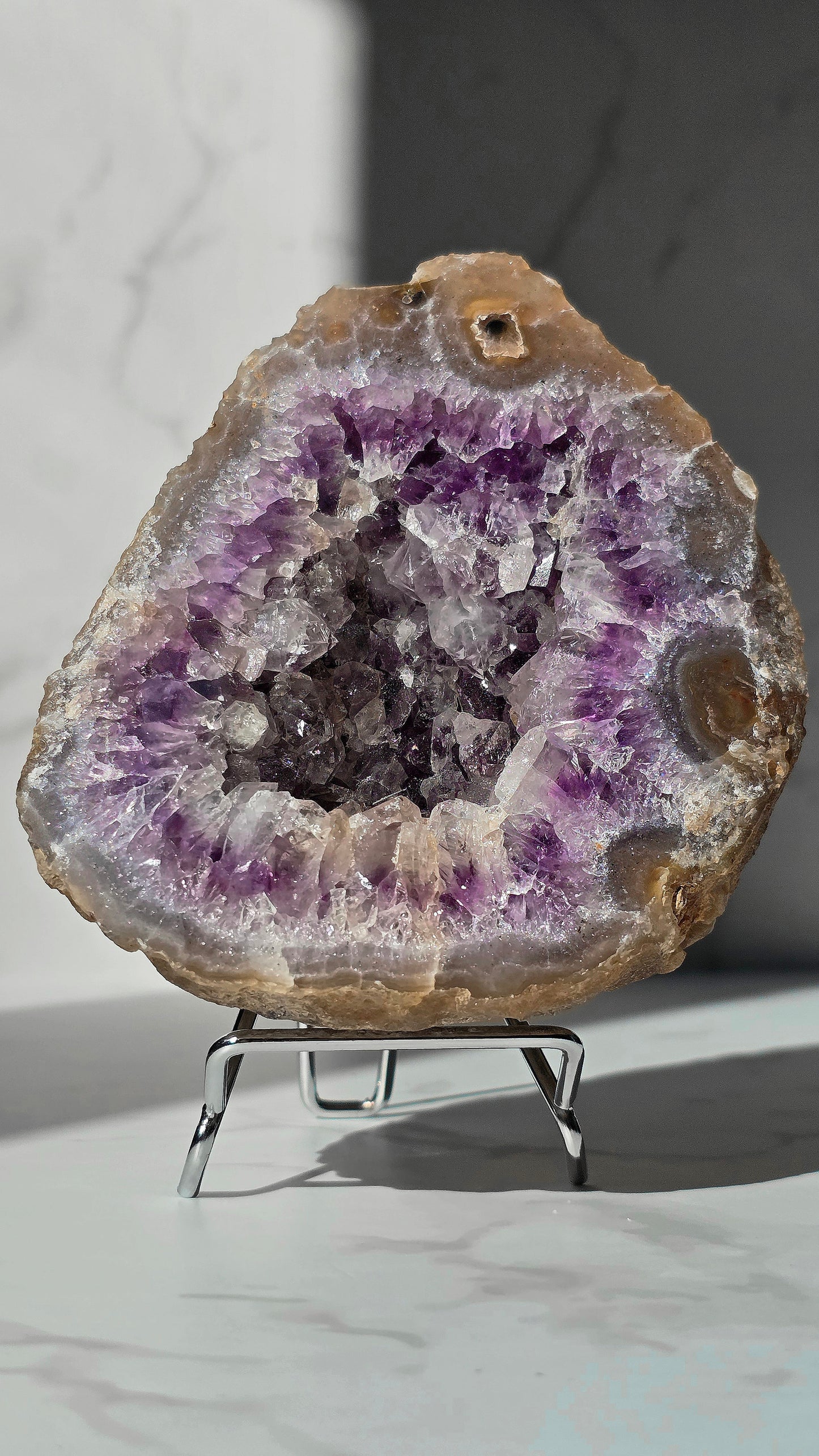 Amethyst Quarz Geode XL