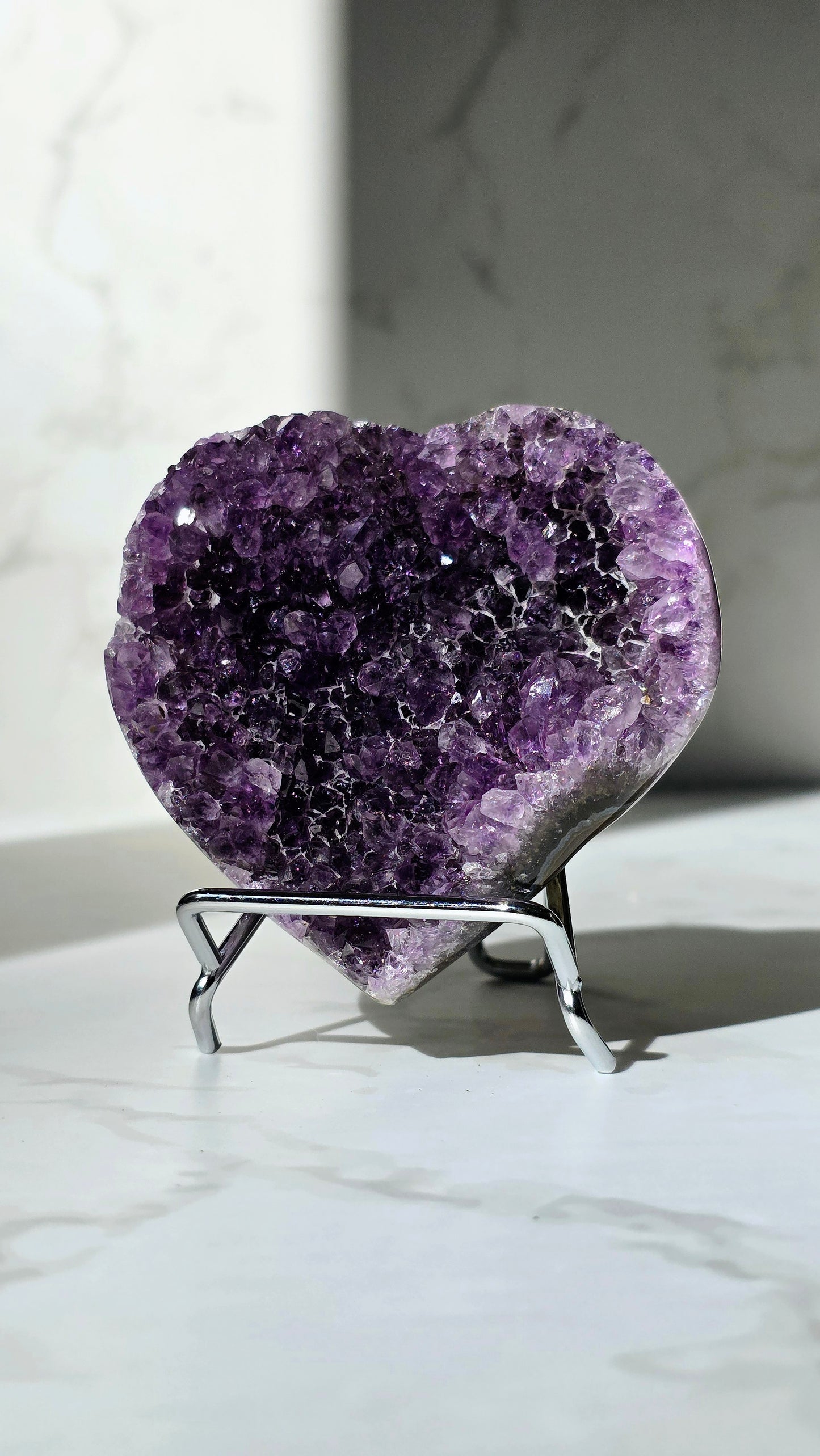 High Quality Amethyst Herz