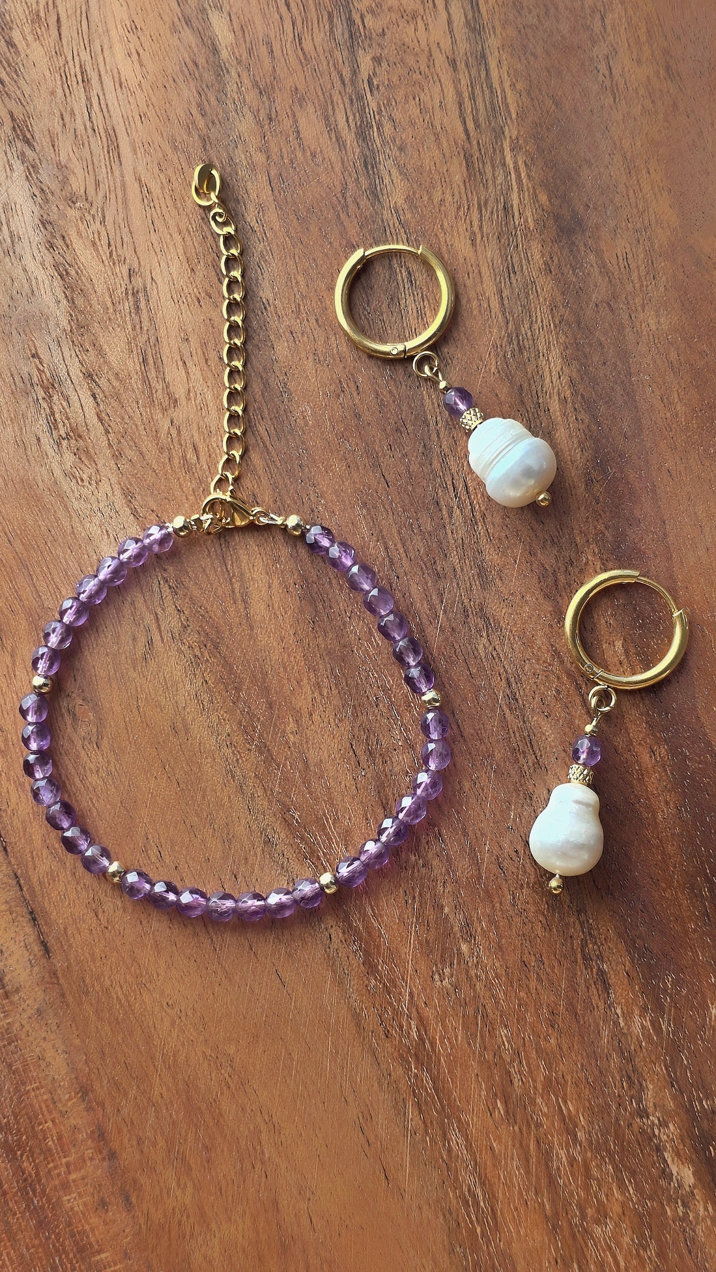 DEEP BALANCE · Amethyst Armband