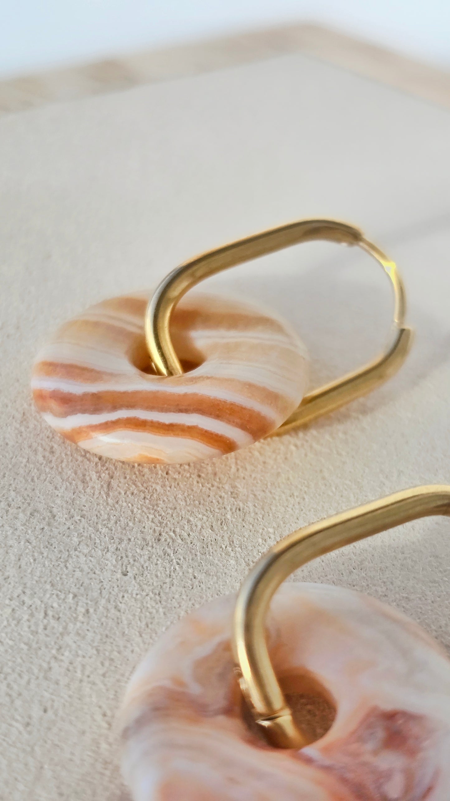 WARM BALANCE · Jaspis · Ohrringe