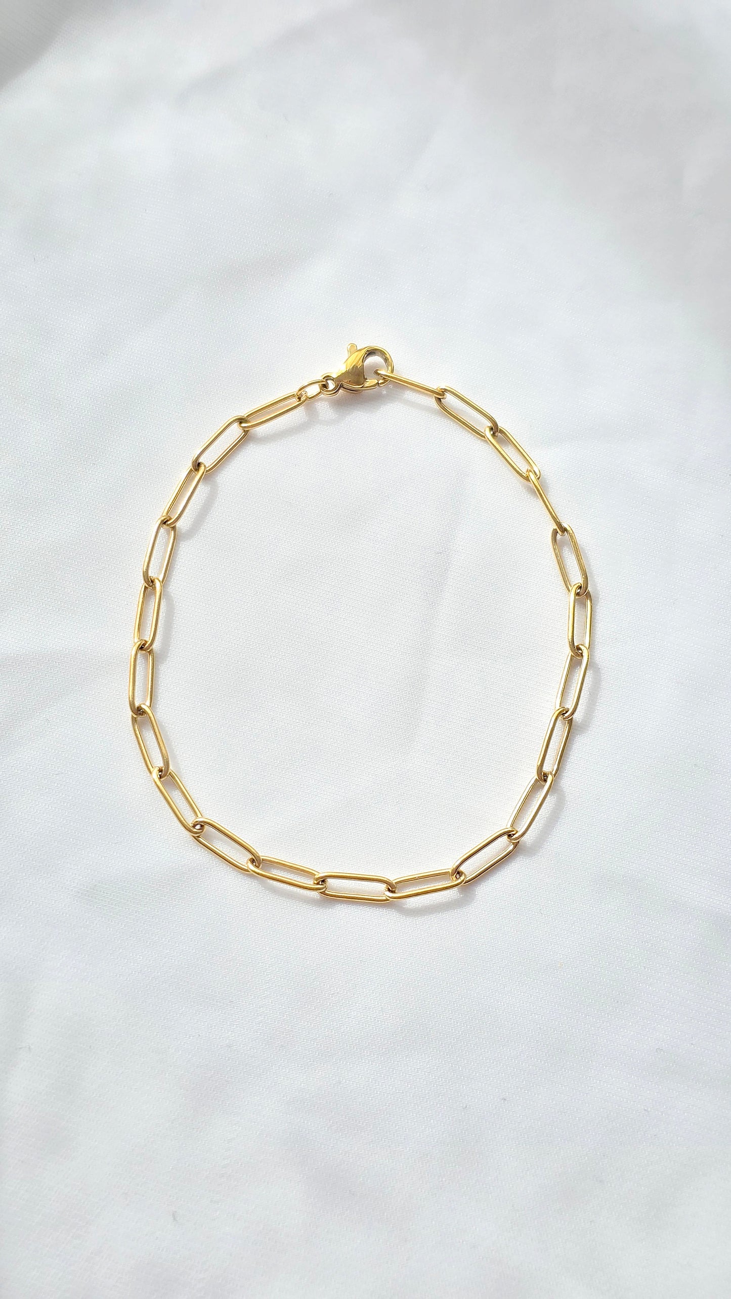BASE BRACELET 𖦹 Paperclip Armband