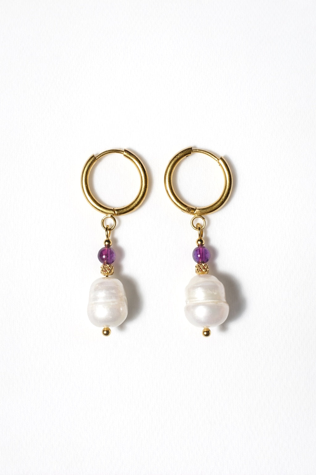 LAVENDER PEARL · Edelstein Ohrringe