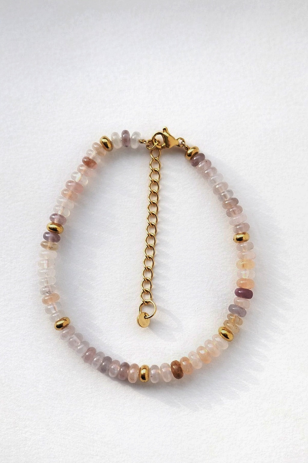 SOFT GLOW · Multicolor Quarz Armband