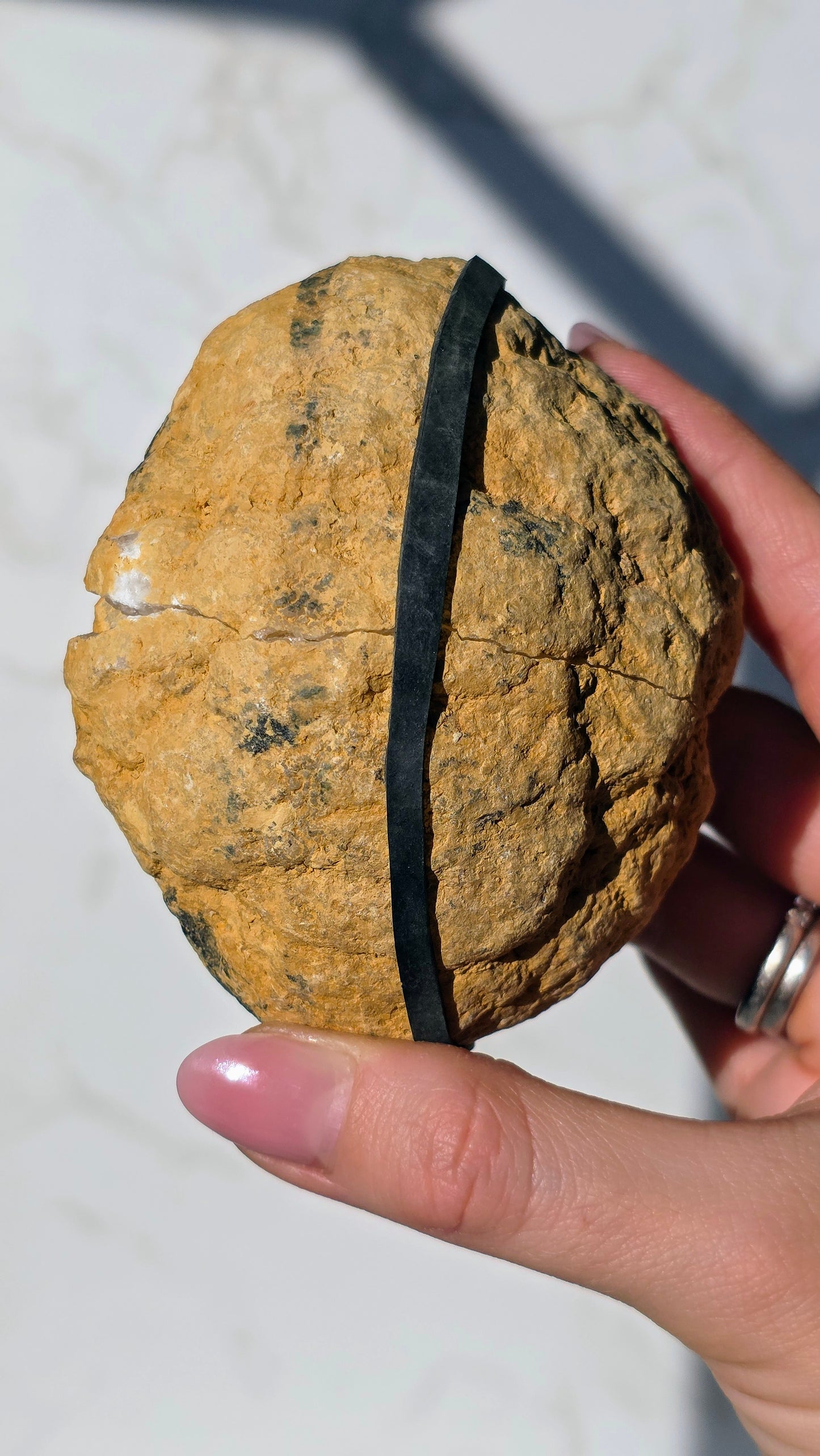 Quarzgeode Paar
