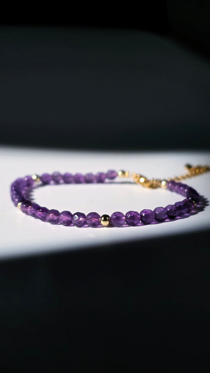 „Deep Balance“ – HQ Amethyst Armband