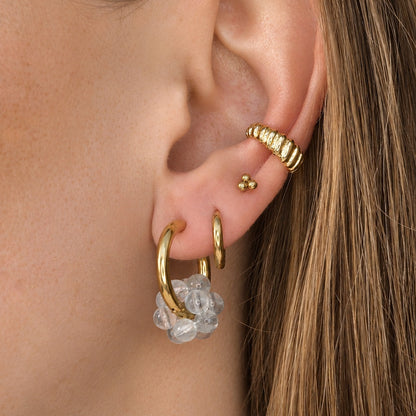 GOLDEN BUBBLES 𖦹 EARCUFF