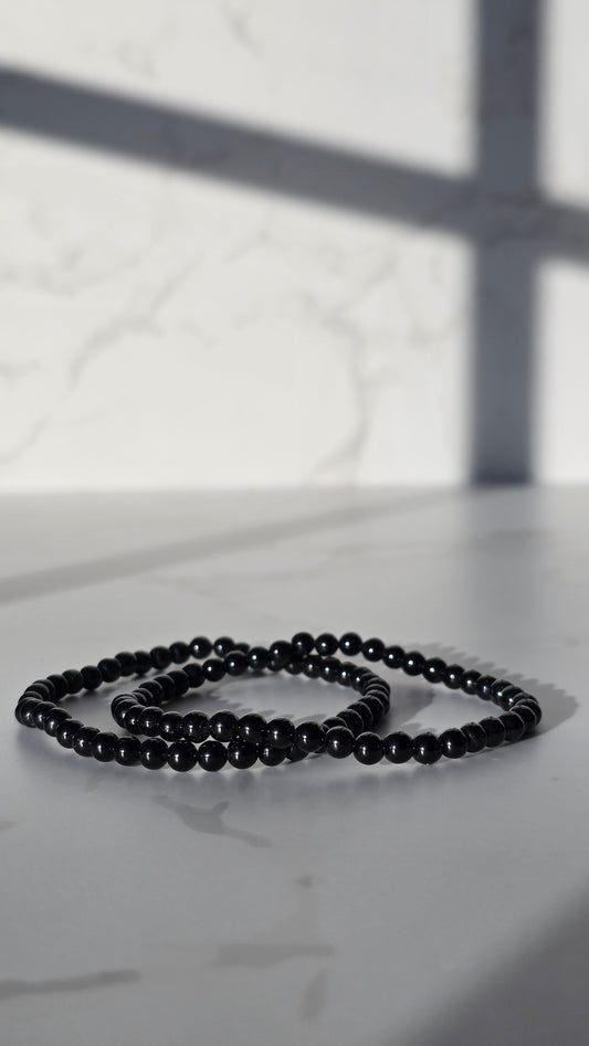 Schwarzer Turmalin Armband