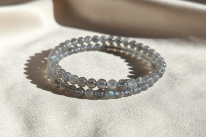 Labradorit mit Flash Armband