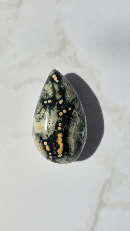 Ozean Jaspis Trommelsteine Old Stock