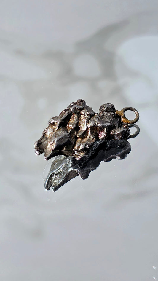 Meteorit Anhänger (echte Sternschnuppe, direkt aus dem Weltall)