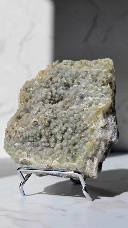 Chalcedon Cluster mit Sugar-Effekt aus Brasilien