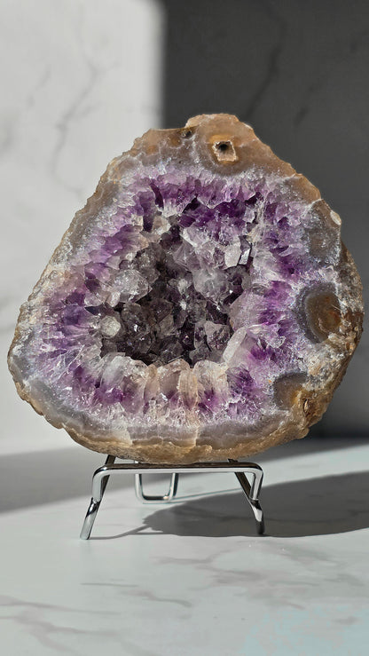 Amethyst Quarz Geode XL
