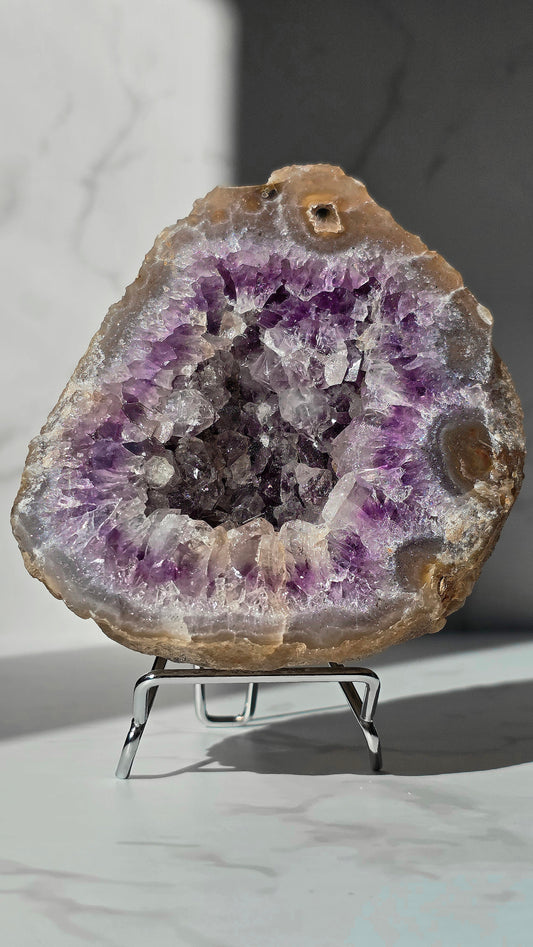 Amethyst Quarz Geode XL