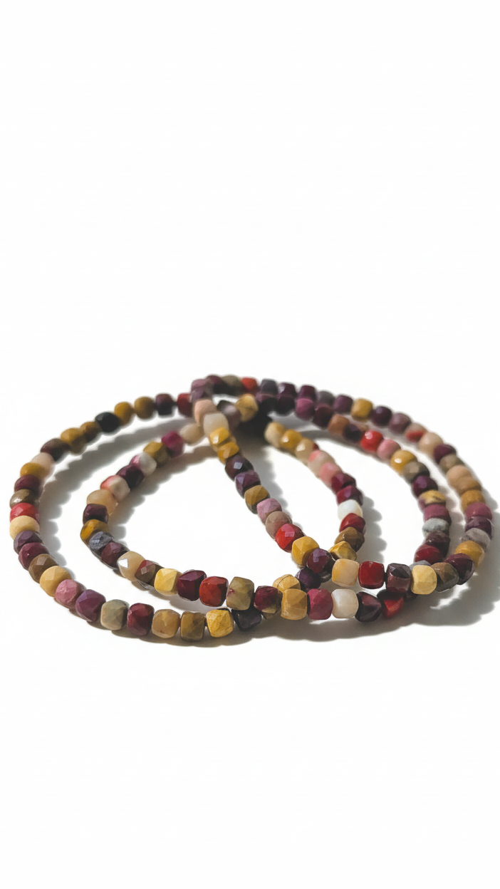 MOOKAIT · Würfel · Facettiert · Armband