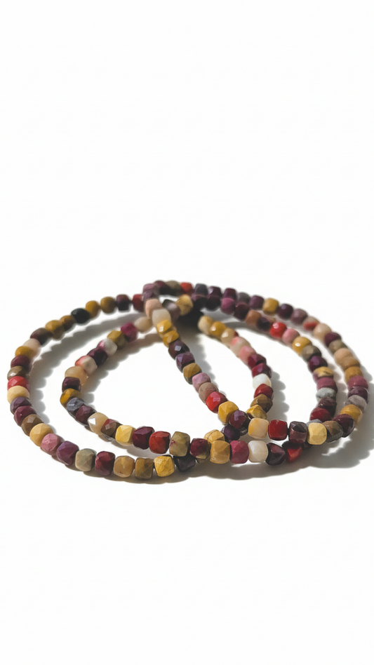 MOOKAIT · Würfel · Facettiert · Armband