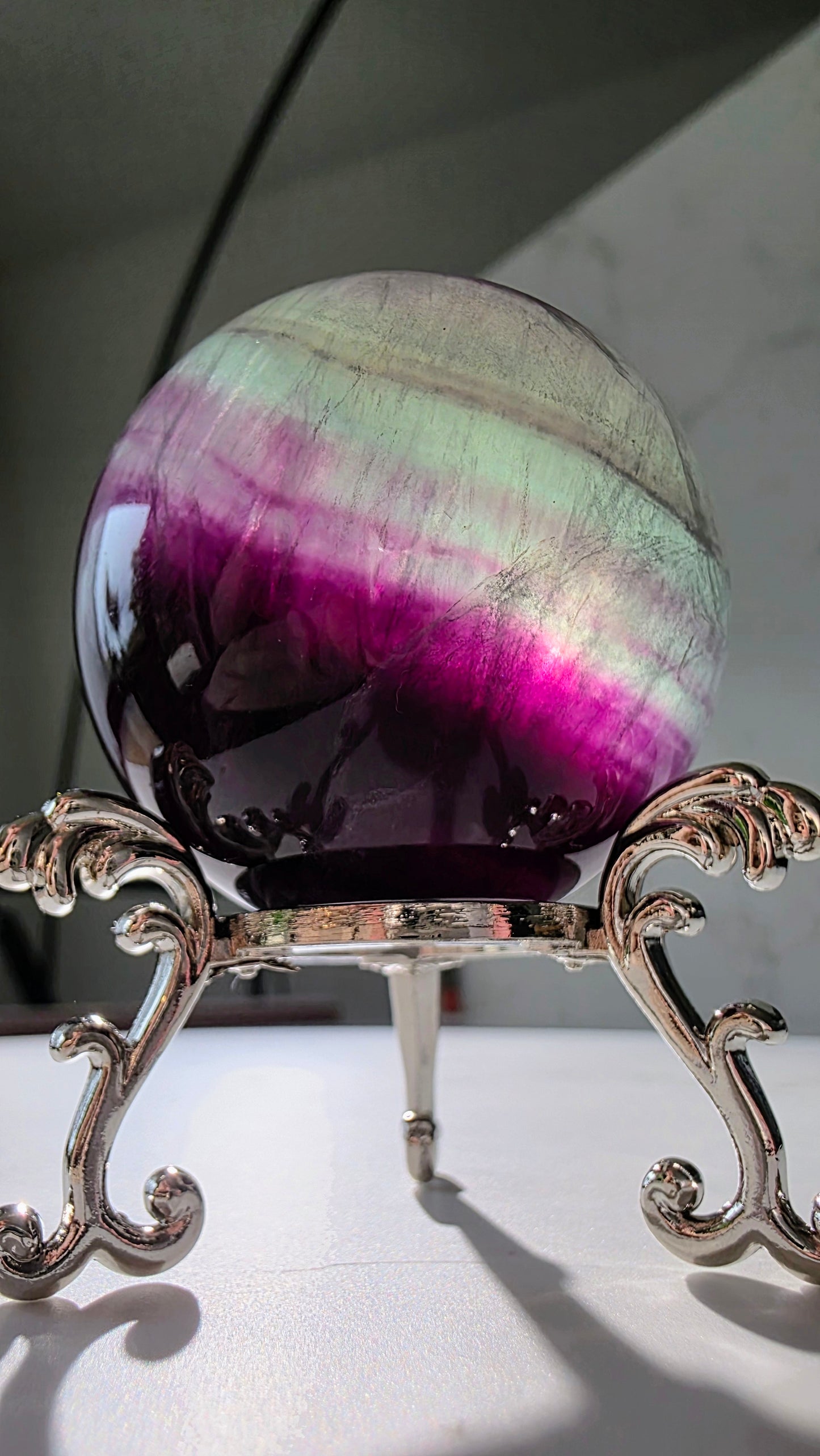 Kugelhalter Silber – Eleganter Schmuckständer für deine Kristallkugeln