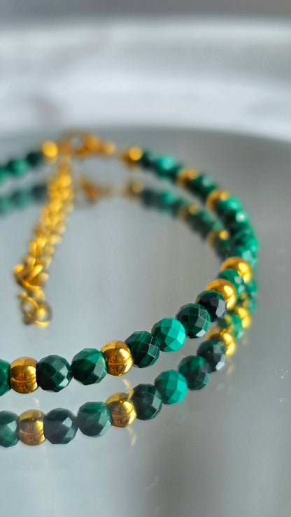 „Deep Grounding“ – Malachit Armband