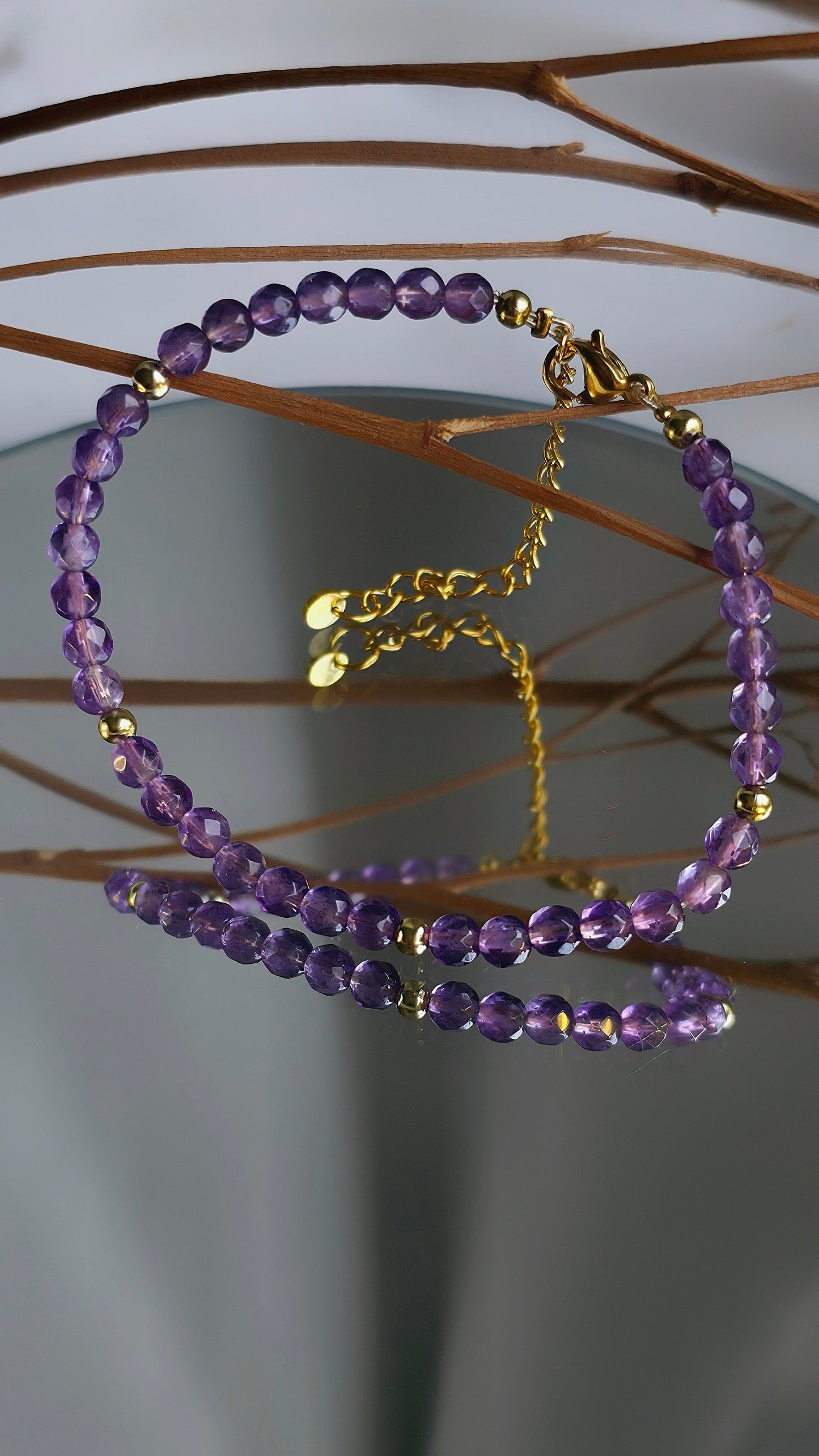 „Deep Balance“ – HQ Amethyst Armband