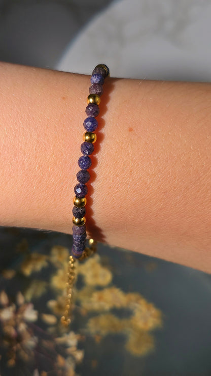 „Deep Wisdom Bracelet"  – Saphir Armband