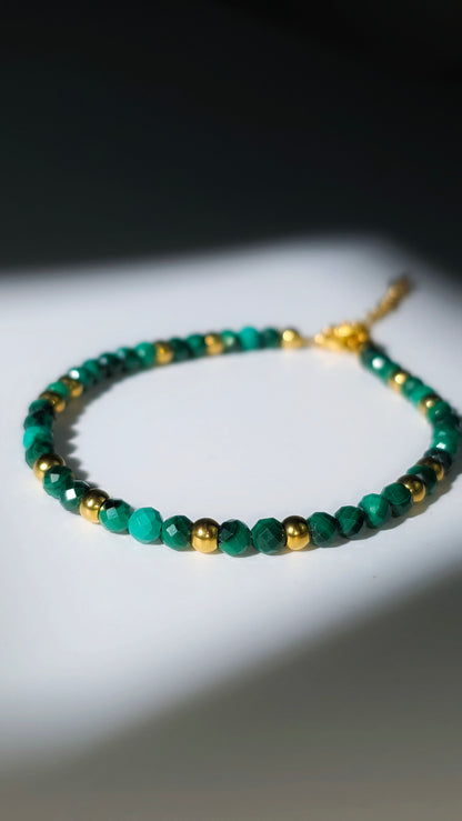 „Deep Grounding“ – Malachit Armband