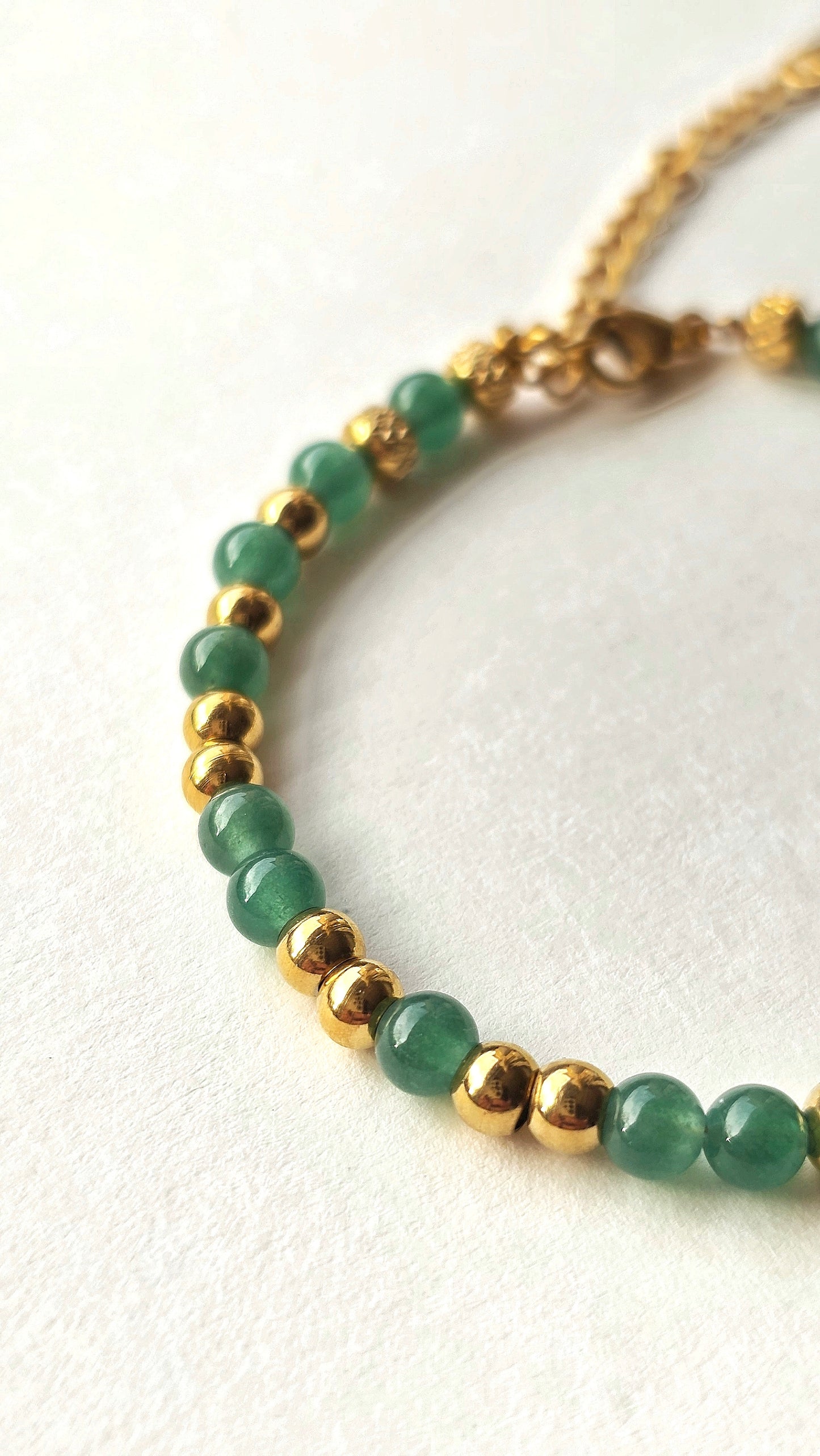 GREEN HARMONY · Edelstein Armband