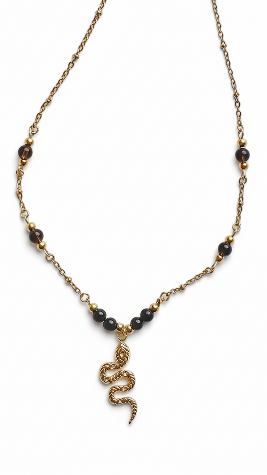 PROTECT · Edelsteinkette