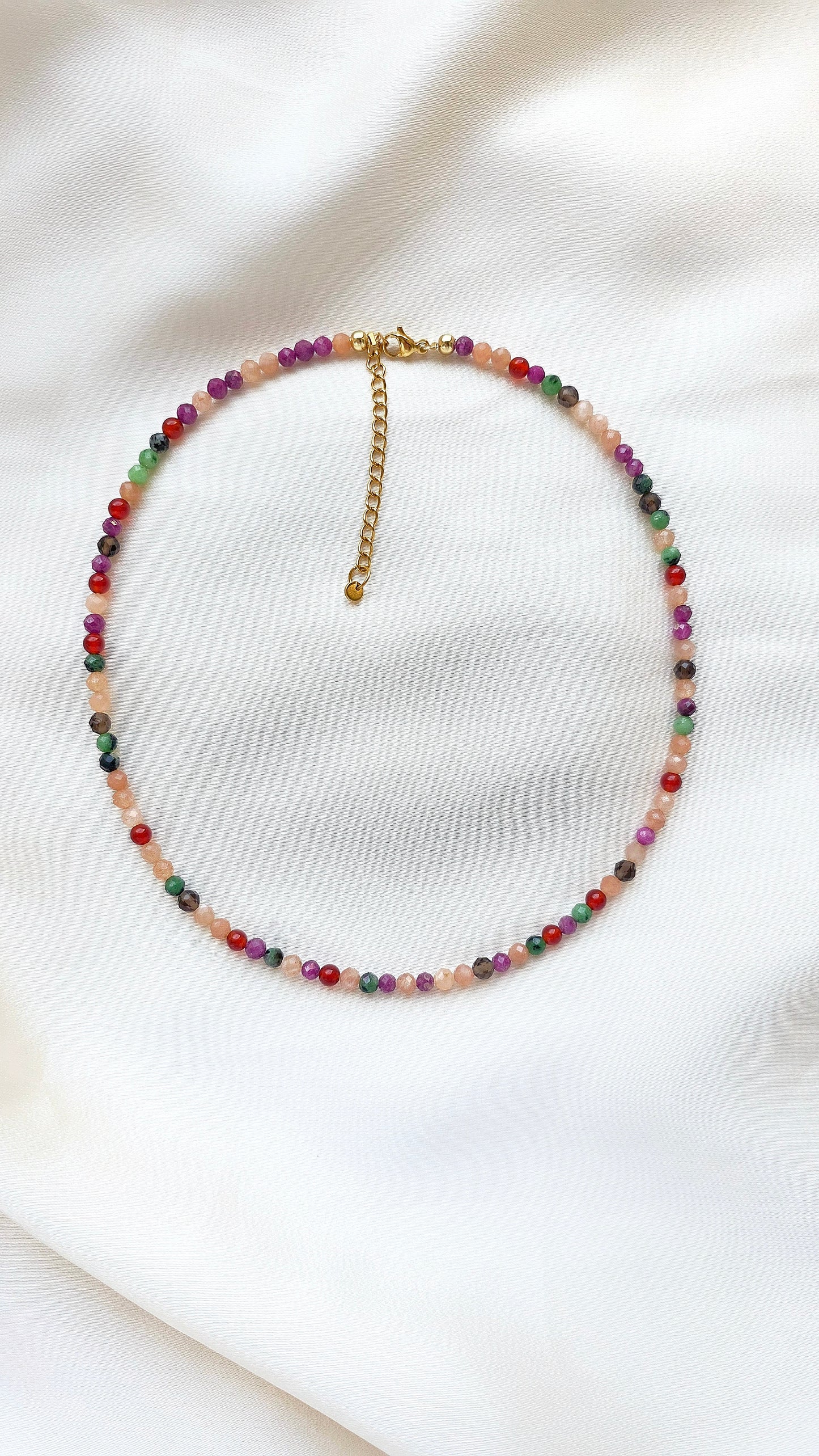 INNER DIVE · Multicolor Edelsteinkette