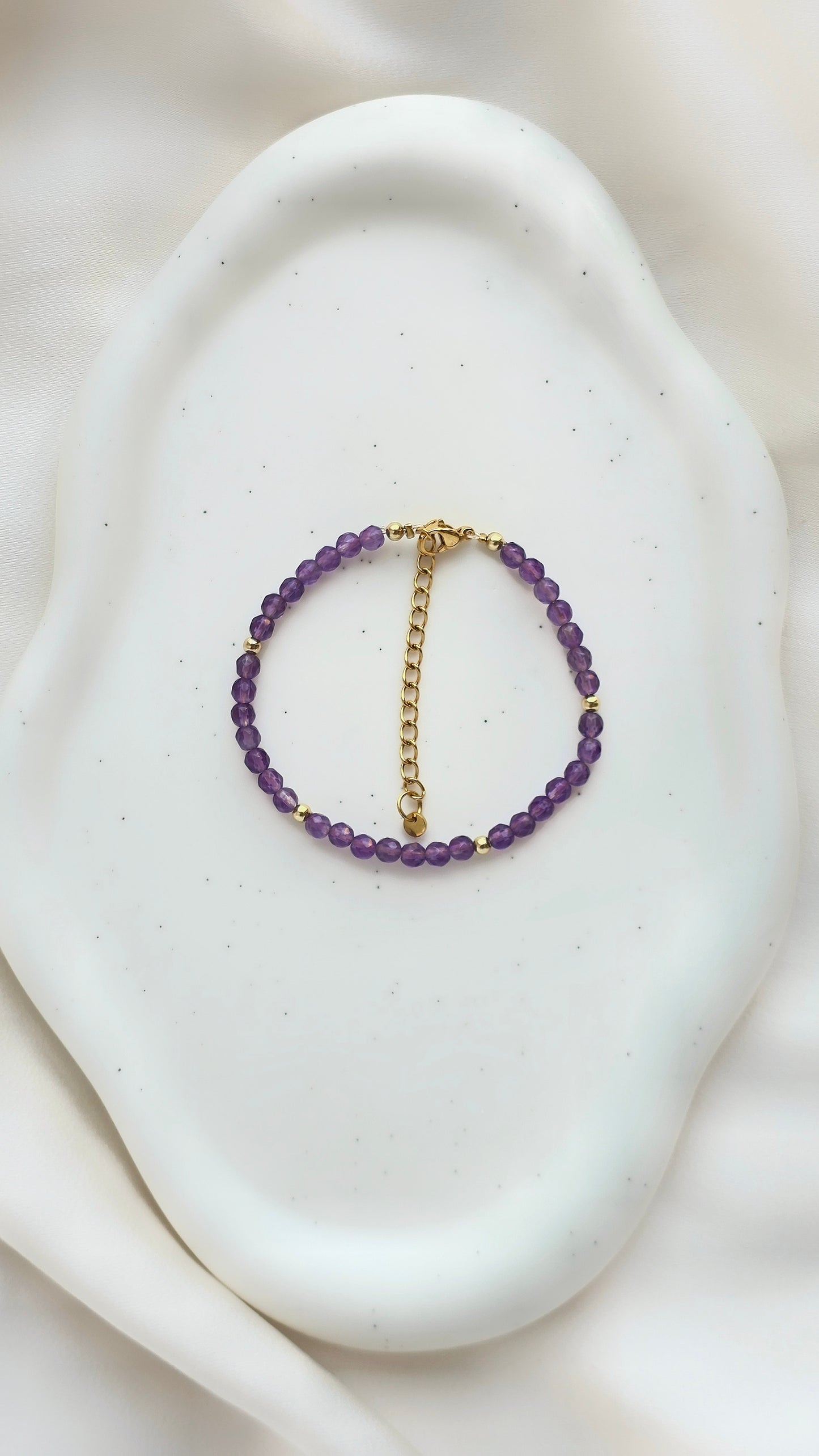 DEEP BALANCE · Amethyst Armband