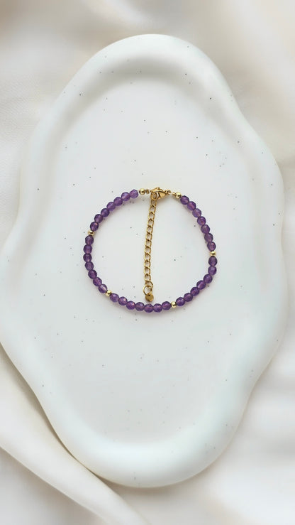 DEEP BALANCE · Amethyst Armband