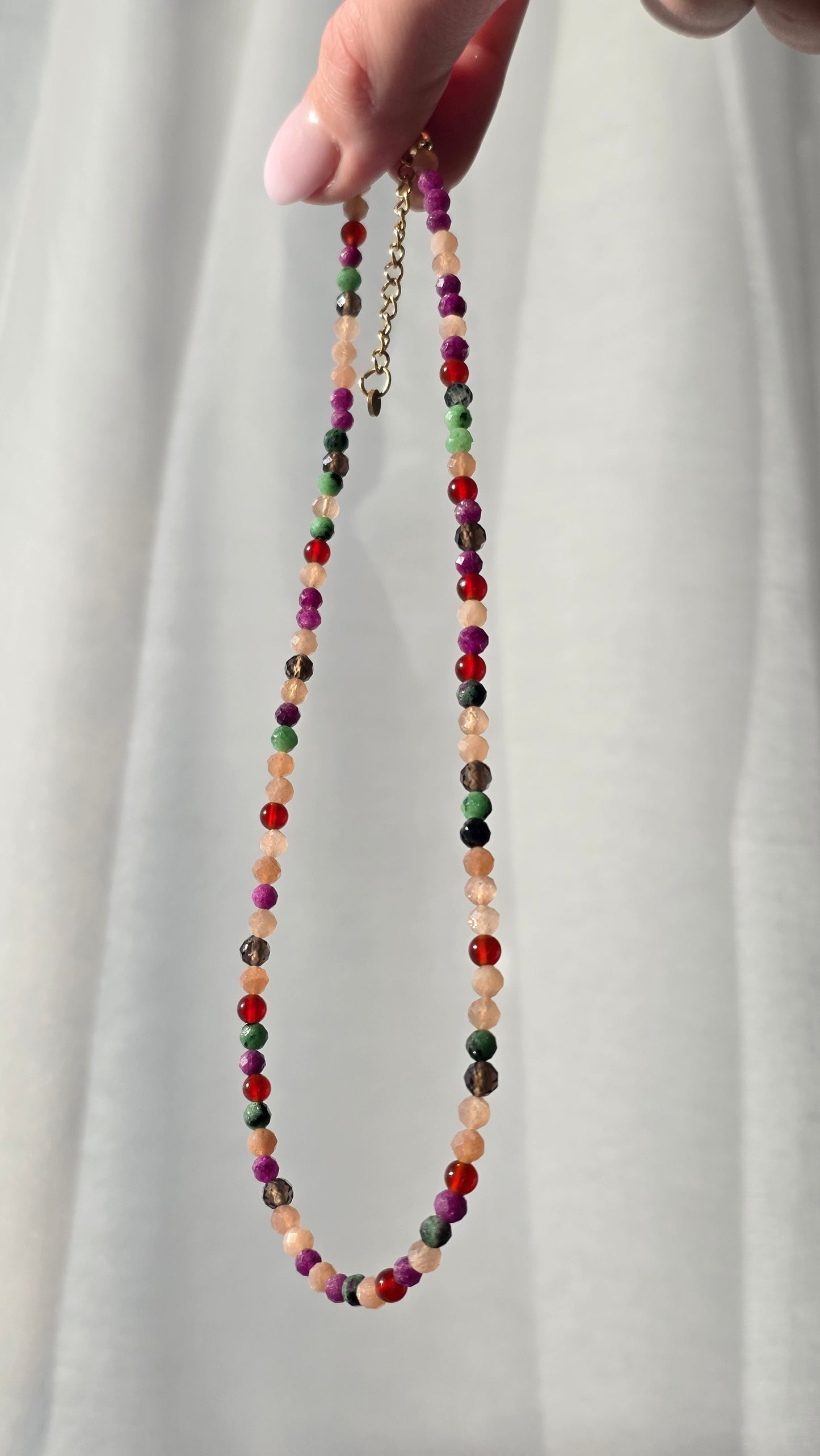 INNER DIVE · Multicolor Edelsteinkette