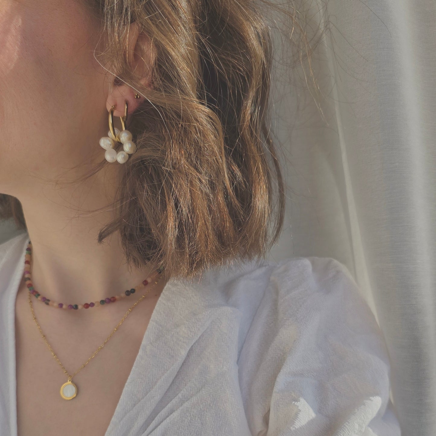 INNER DIVE · Multicolor Edelsteinkette