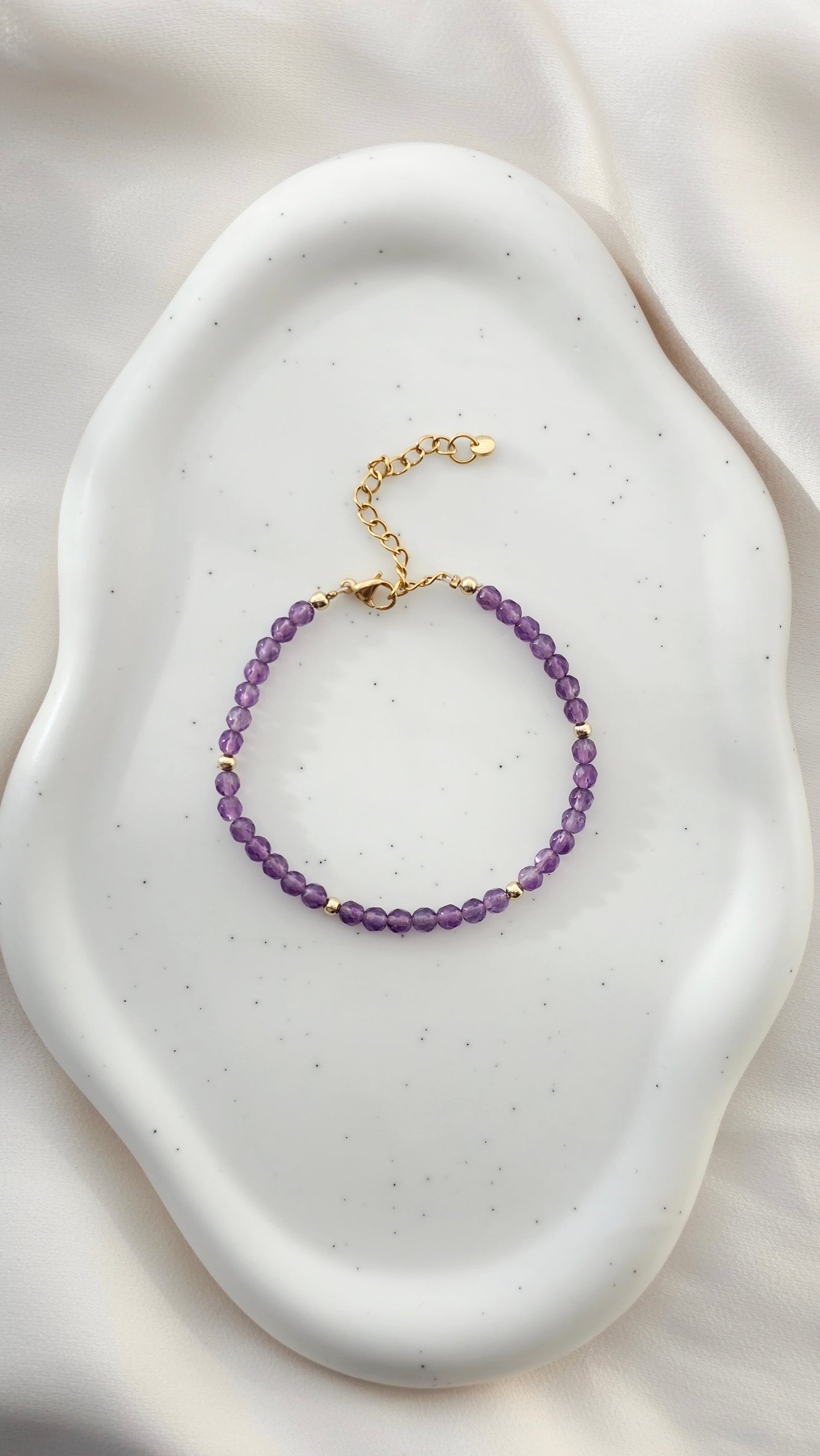 DEEP BALANCE · Amethyst Armband