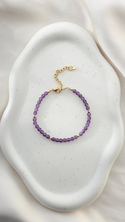 DEEP BALANCE · Amethyst Armband