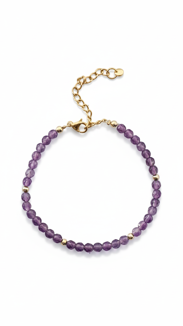DEEP BALANCE · Amethyst Armband