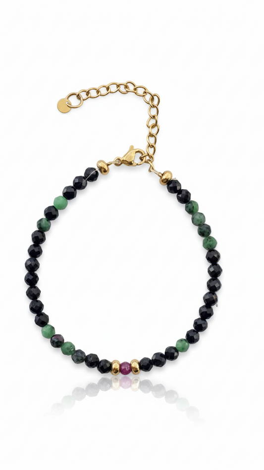 DOUBLE PROTECT · Morsecode Armband