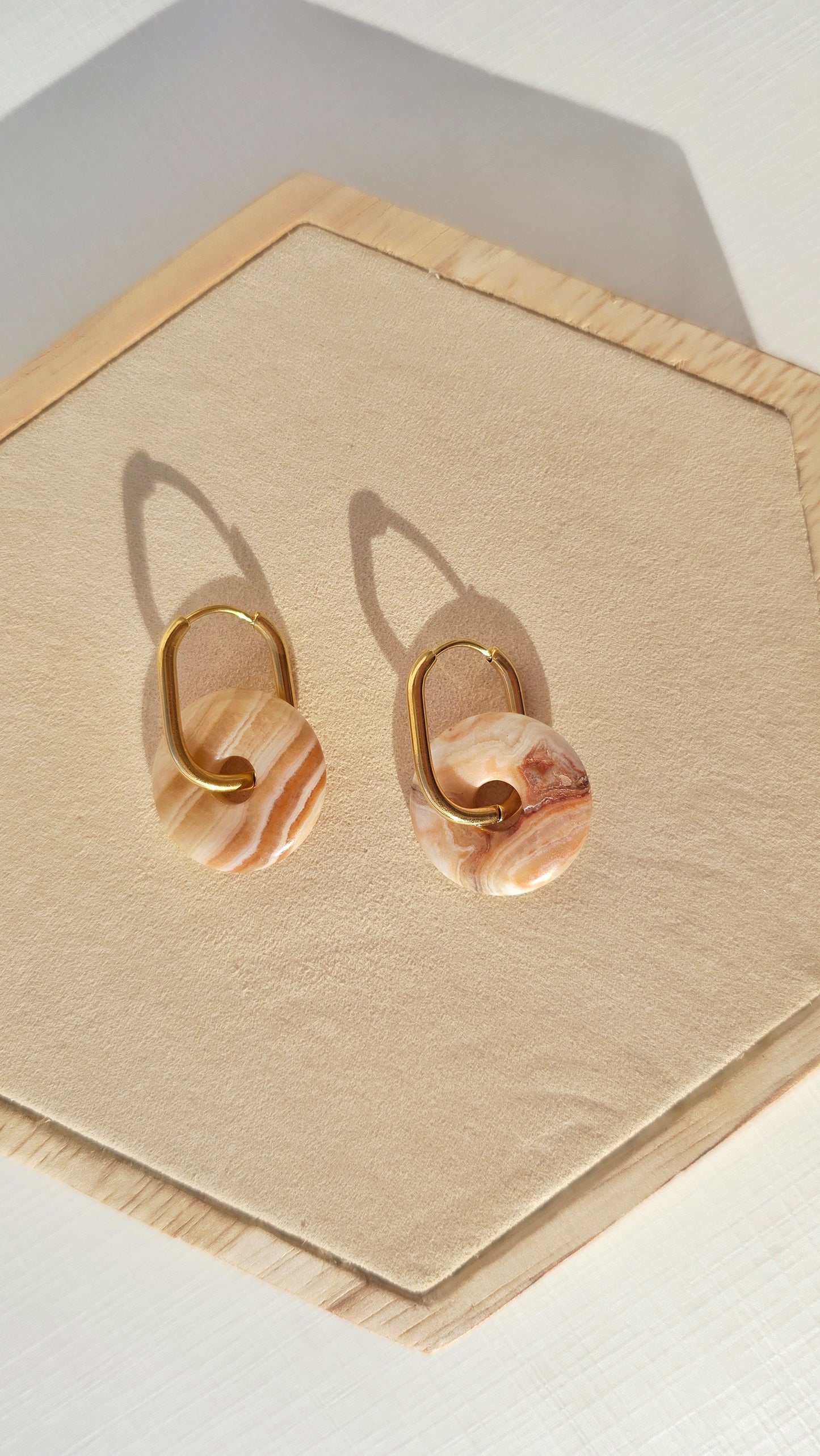 WARM BALANCE · Jaspis · Ohrringe