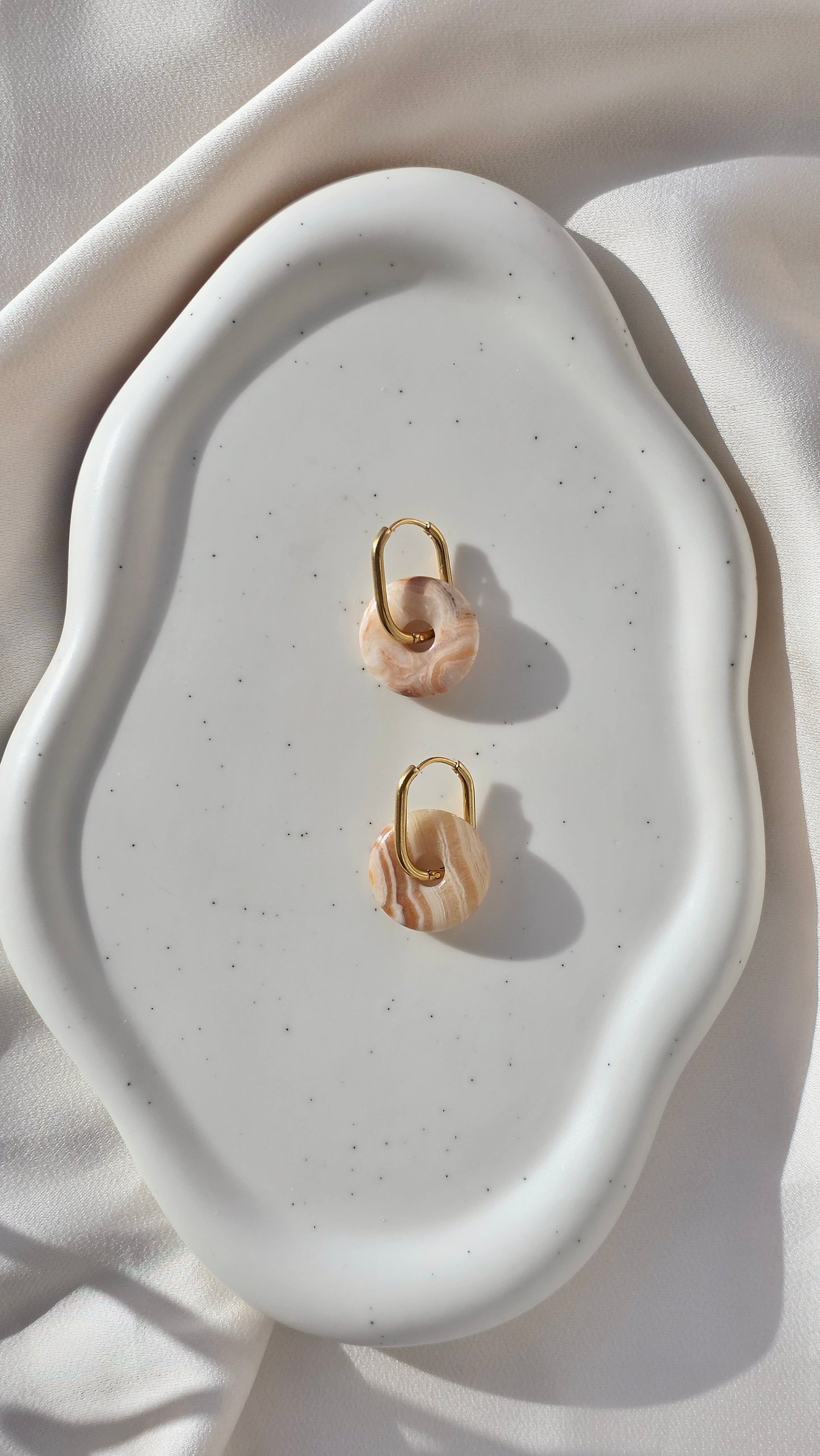 WARM BALANCE · Jaspis · Ohrringe