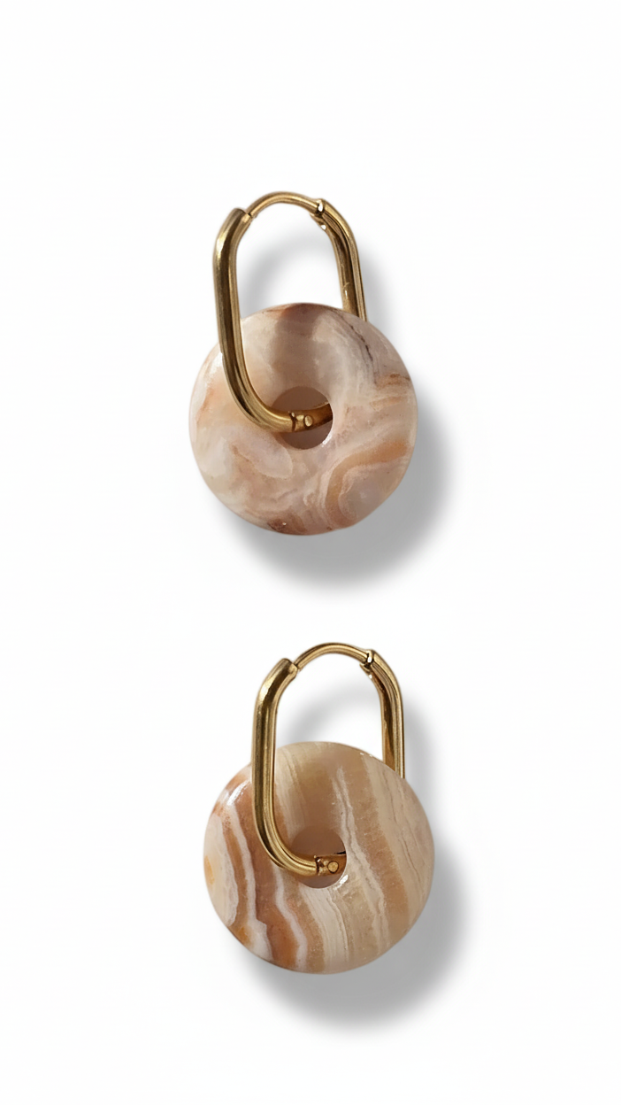 WARM BALANCE · Jaspis · Ohrringe