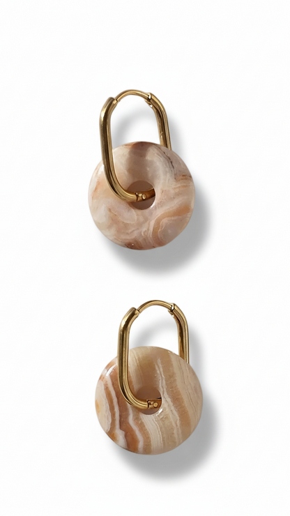 WARM BALANCE · Jaspis · Ohrringe