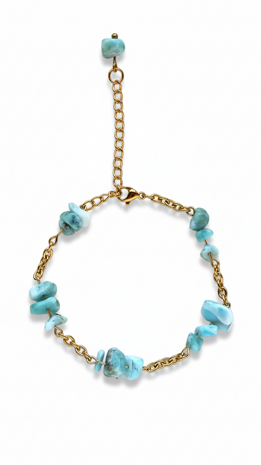 DEEP BLUE · Larimar Armband