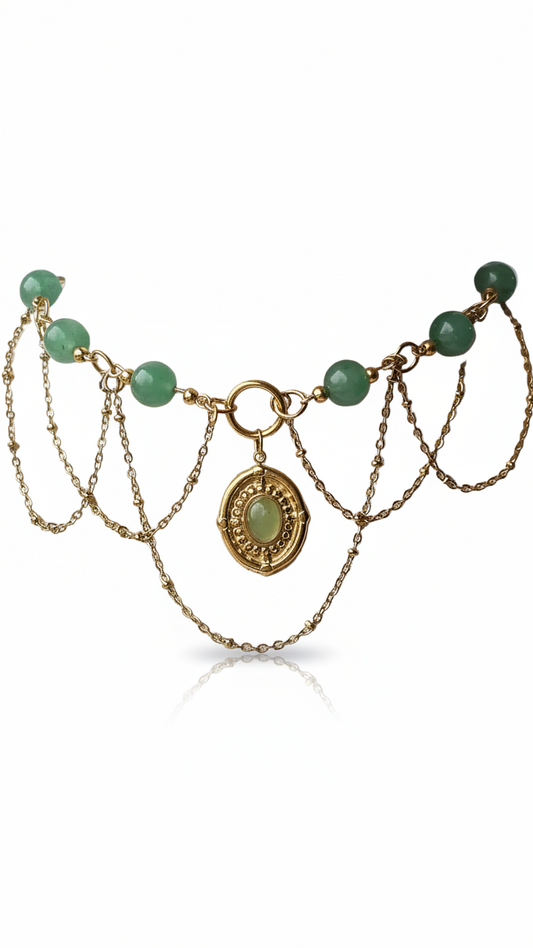 FAIRY AURA · Aventurin Choker