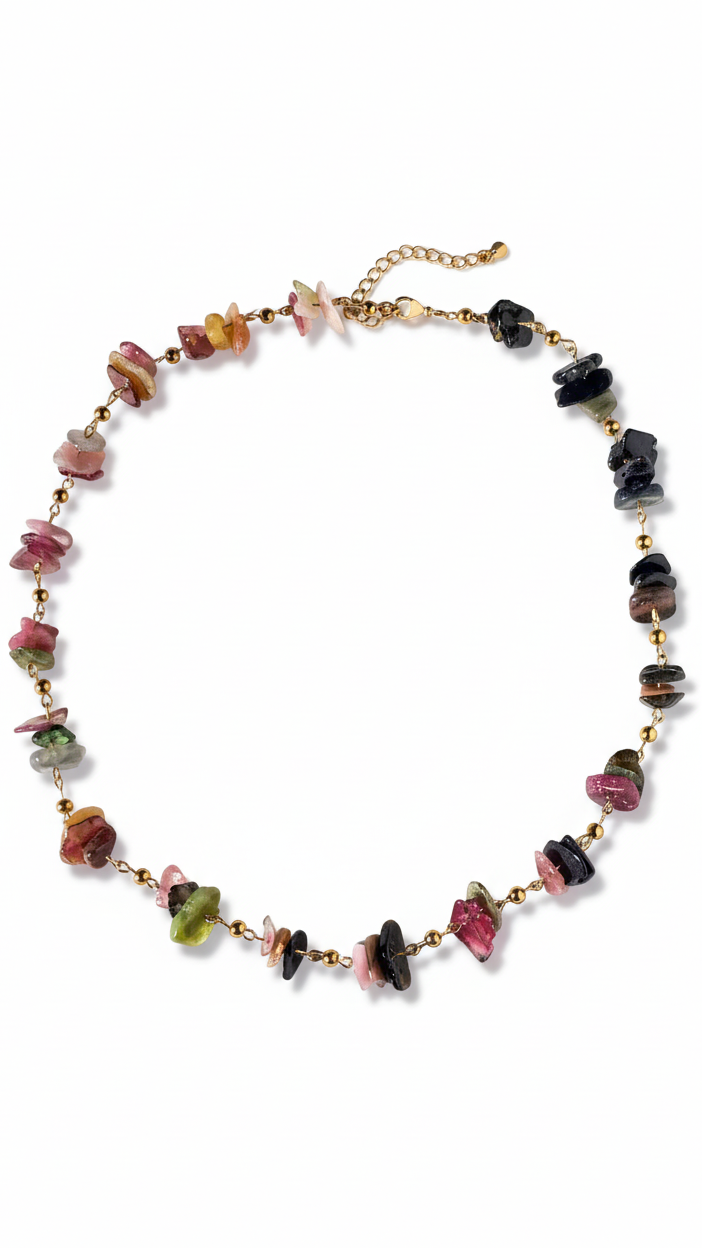 WILD TOURMALINE 𖦹 Turmalinkette