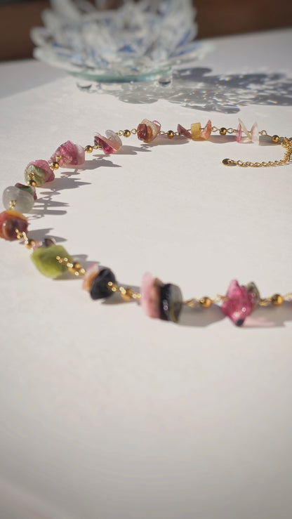 WILD TOURMALINE 𖦹 Turmalinkette