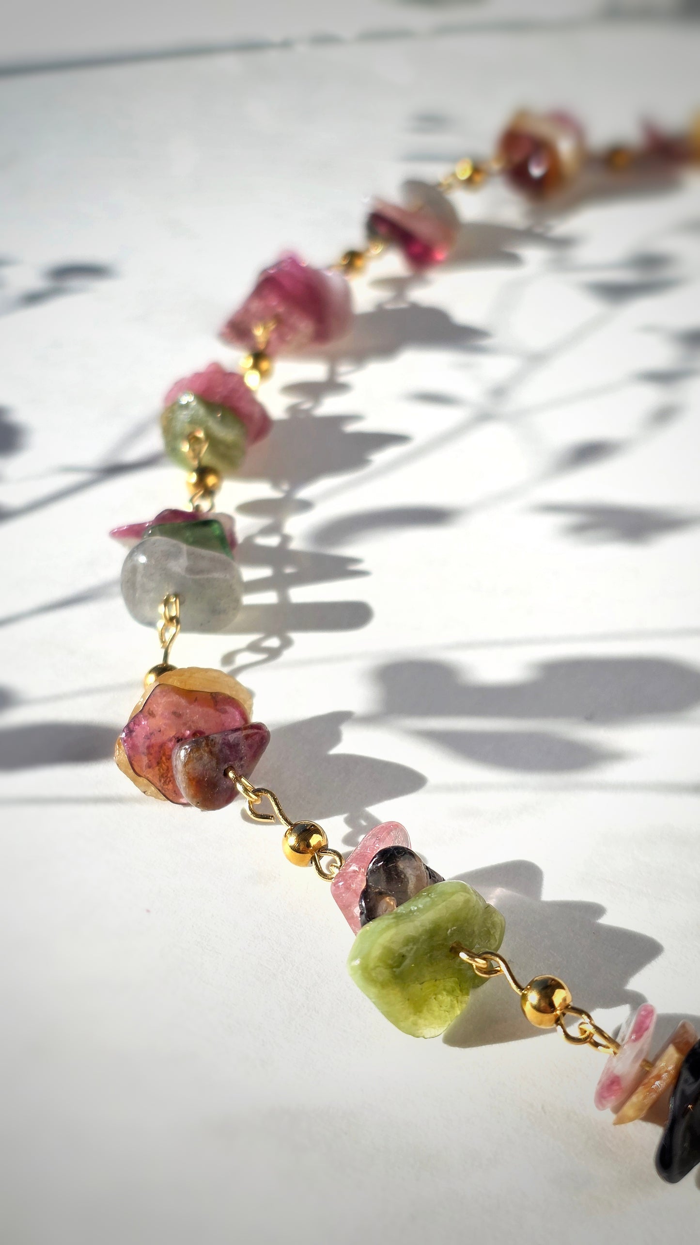 WILD TOURMALINE 𖦹 Turmalinkette