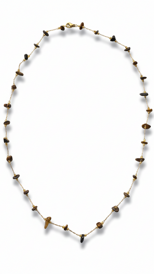 GOLDEN GROUND 𖦹 Edelsteinkette